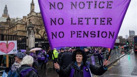 Women Lose State Pension Age Appeal Against Government Bbc News