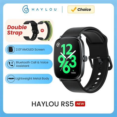 HAYLOU Watch RS5 Smartwatch AMOLED za 36 3 142zł LowcyChin pl