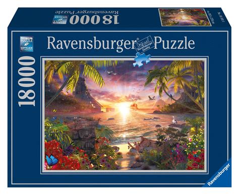 Buy Ravensburger Paradise Sunset 18 000 Piece Jigsaw Puzzle For Adults