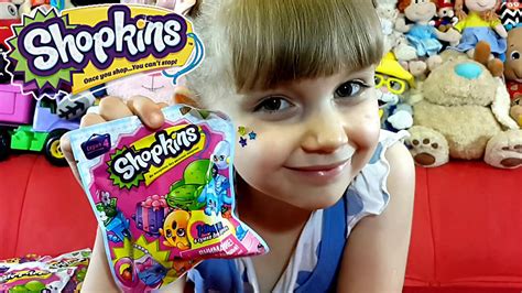 Shopkins 4 сезон! Открываем пакетики с Шопкинс. Shopkins 4 season ...