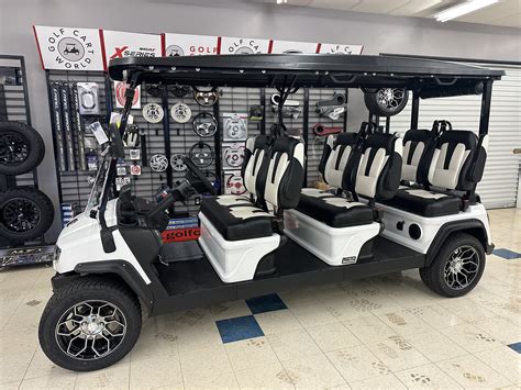 2024 Evolution D5 Ranger 6 Seater 110ah Lithium White — Golf Cart World