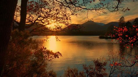 Autumn Sunset Wallpapers - Top Free Autumn Sunset Backgrounds ...