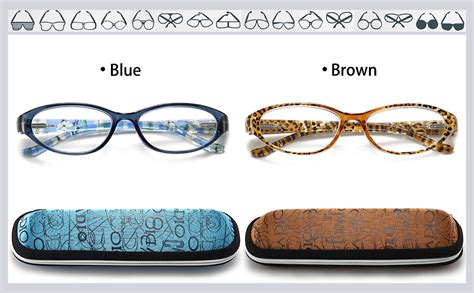 Amazon RaoOG Cat Eye Reading Glasses For Women 1 75 Blue Light