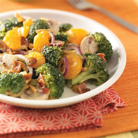 Fresh Broccoli Mandarin Salad Recipe How To Make It