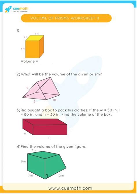 Volume Of Prism Formula Derivation Definition Examples Atelier