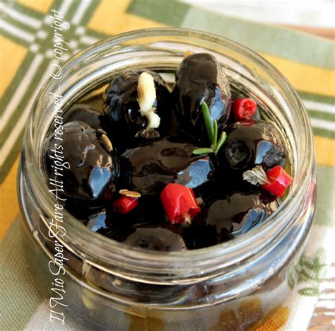 Olive Nere Sott Olio Ricetta Per Farle In Casa