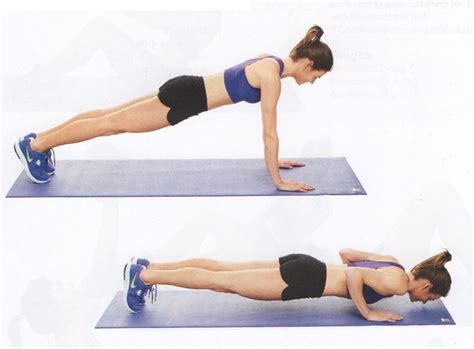 Flexiones De Brazos Ejercicios Para Rutina De Entrenamiento