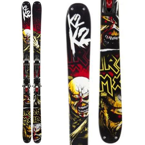 K Iron Maiden Skis Marker Squire Schizo Bindings Evo