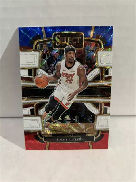 Jimmy Butler Panini Select Tri Color Prizm Concourse Miami