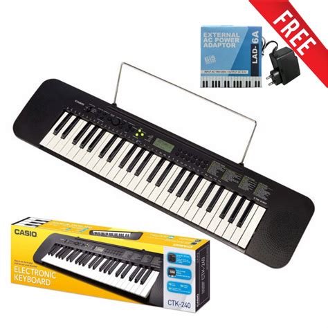 Casio Ctk Portable Keyboard With Power Adaptor Year Company