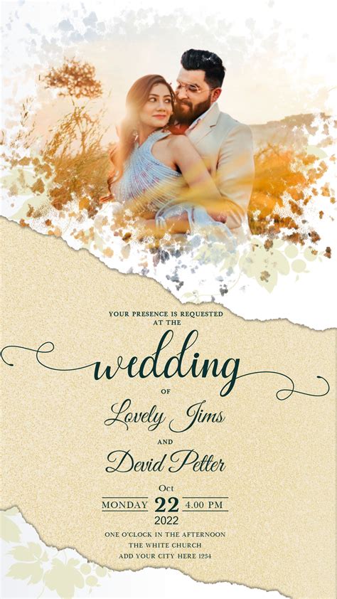 Whatsapp Wedding Invitation Psd Templates Part Psdpix Psdpix