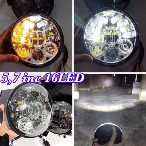 Promo Daymaker Led Inch Import Watt Asli Import Dus Hitam