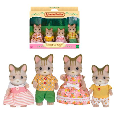 Familia Gatos Sylvanian Families Jugueter As Ansaldo