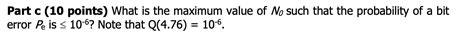 Solved Question Points A Binary Baseband Signaling Chegg