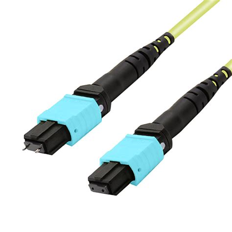 Mtp Male To Mtp Female Trunk Cable Assembly 12 Fibers Polarity A Om5 50 125 100g China Mtp