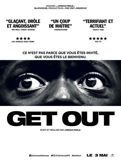 Affiche Du Film Get Out Photo 19 Sur 27 Allociné