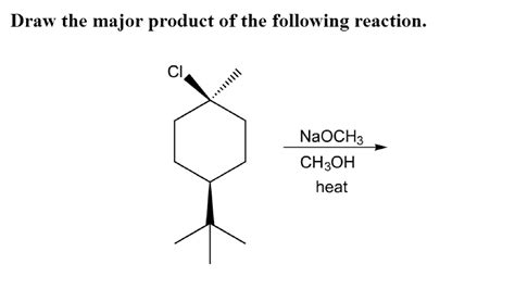 Draw The Major Product Of The Following Reaction Sequence