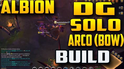 ALBION ONLINE BUILD DE ARCO BOW PARA DG SOLO PVE YouTube