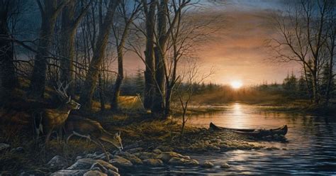 Morning Glow Redlin Art Center Terry Redlin Terry Redlin Paintings