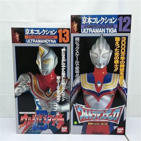 【傷や汚れあり】ms187c まとめ バンダイ 京本コレクション ウルトラマンティガ ウルトラマンダイナ Lの落札情報詳細