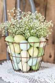 Modern Farmhouse Easter Decor Ideas Lady Decluttered