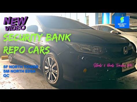 Pt New Update Security Bank Repo Cars F Sm North Edsa Qc