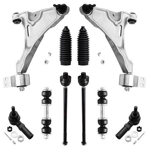 Detroit Axle 10pc Front End Suspension Kit For 2006 2011 Buick Lucerne Cadillac Dts 2007 2008