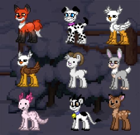 Pony Town Animal Ideas Эскизы персонажей Милые рисунки Hello Kitty