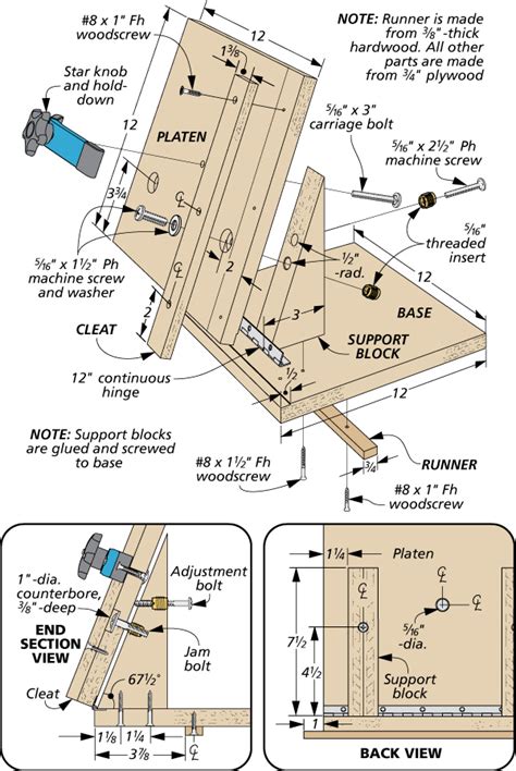 Fine Tune Miter Sled Woodsmith