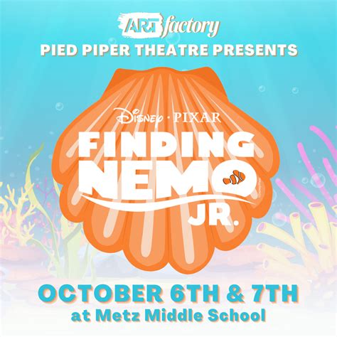 Artfactory Pied Piper Theatre Presents Finding Nemo Jr Historic