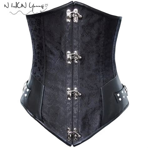 Women Corset Waist Corsets Bustiers Steampunk Plus Size Corset Cuero