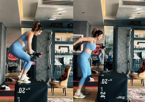 Hrithik Roshans Ex Wife Sussanne Khan Flaunts Her Super Fit Body As