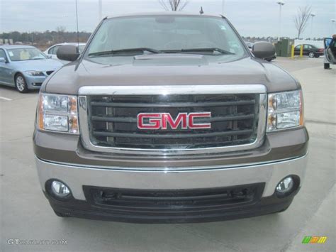 2007 Medium Brown Metallic Gmc Sierra 1500 Slt Crew Cab 4x4 43185018