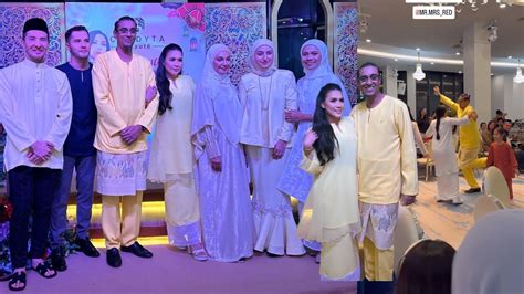 Open House Raya Pak Azad Eira Syazira Meriah Pak Azad Menari Joget