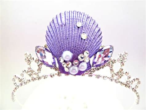 Mermaid Sea Shell Tiara Mermaid Crown Mermaid Tiara Ariel Etsy