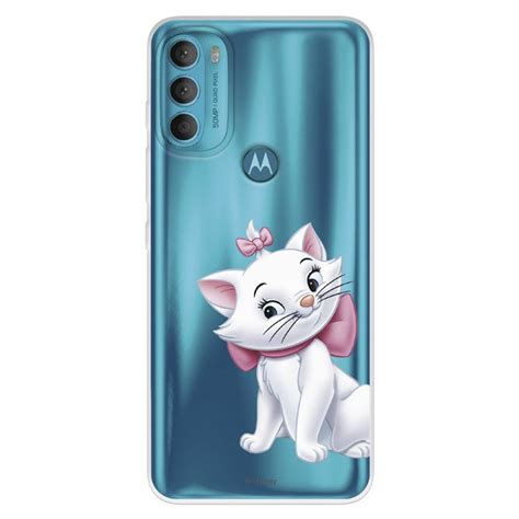 Estojo Oficial Disney Marie Silhouette Para Motorola Moto G71 5g The