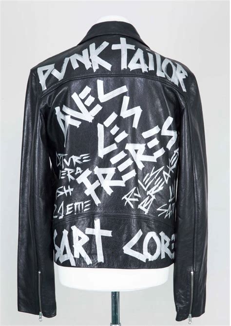 Art Comes First Avec Ces Freres Leather Perfecto Jacket Grailed