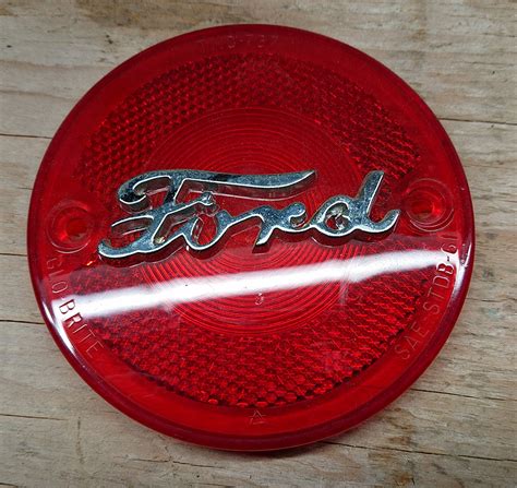 Tail Light Lenses Ford Truck 1953 1954 Pre Sixties Vintage Auto