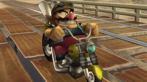 Biker Wario In Mario Kart Wii Youtube