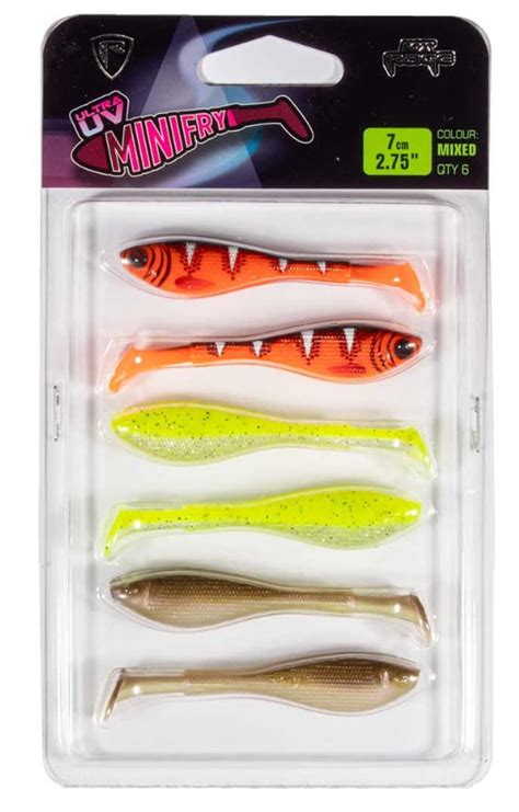 Fox Rage Uv Micro Mini Fry Mixed Lure Pack Cm St Ck Nmc