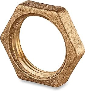 Brass Locknut 3 4 NPT Female 3 4 Inch Female Lock Nut For Plumbing