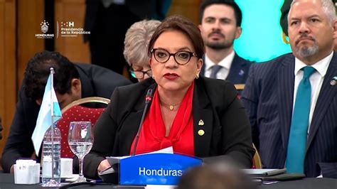 La Presidenta De Honduras Reivindic La Importancia De La Celac Ante El