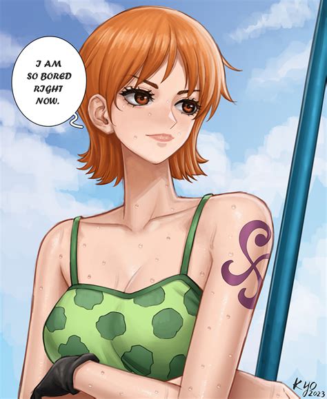 Kyopink S Art On Twitter One Piece Girls Nami Onepiece Girl