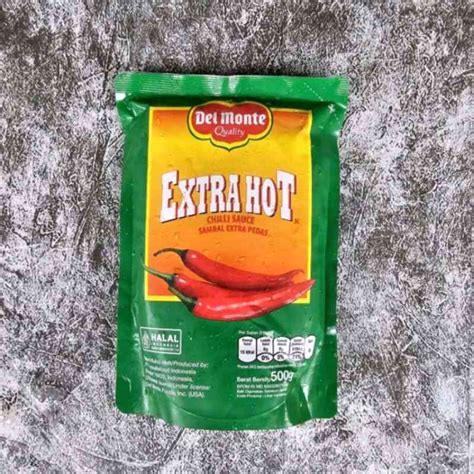 Jual Delmonte Extra Hot Chili Sauce Sambal Extra Pedas Standing Pouch Gr Di Seller Gozzen