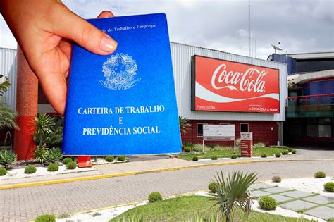 Coca Cola FEMSA seleciona funcionários para trabalho 06 08 2021 A