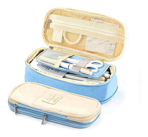 Estuche Para Lápices Estuche De Lona Bolsa De Almacenamiento Mercado