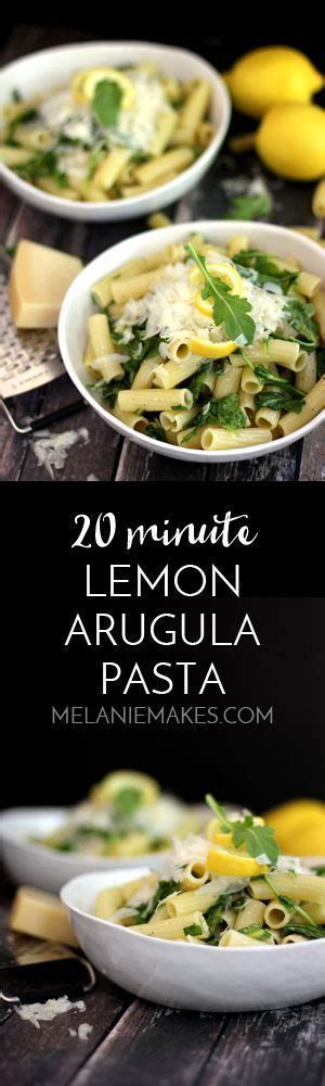 This Lemon Arugula Pasta Is The Answer To Getting Dinner On The Table