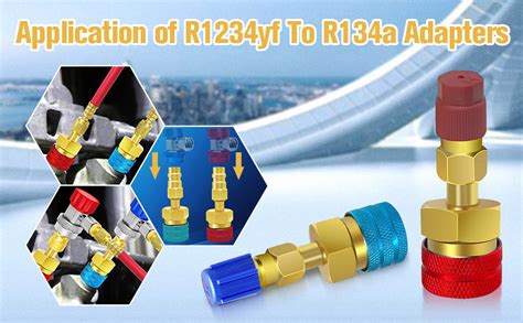 R1234YF Schnellwechsler, R1234yf zu R134a Adapter, 1234yf-zu-134a ...