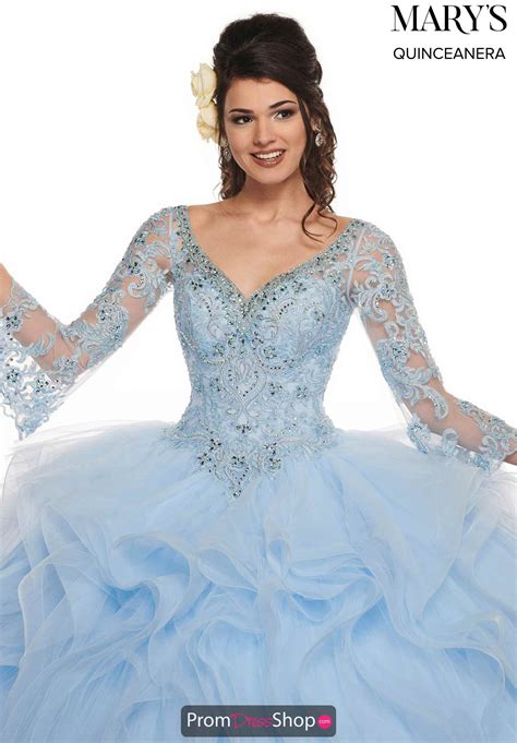 Mary S Quinceanera Dresses Mary S Ballgowns For Quince Long Sleeve