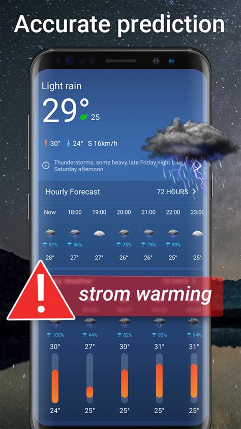 Android 용 Live Weather Radar Alerts 다운로드